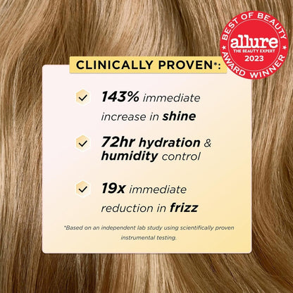 Honey Infused Hair Oil - Enriched with Mirsalehi Honey for Deep Nourishment, Hydration, Frizz Control, Heat Protection and Shine - for Damaged and Dry Hair (1.7 Fl Oz)