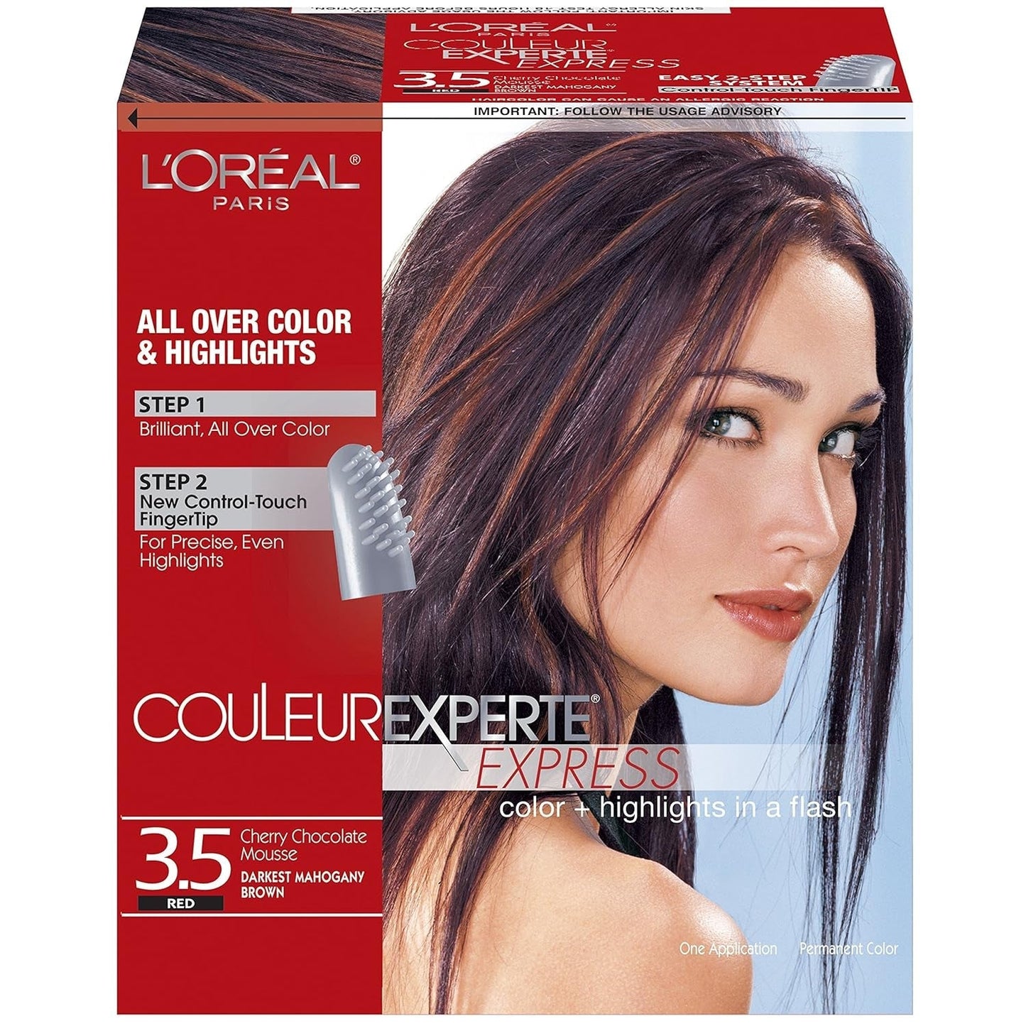Couleur Experte 2-Step Home Hair Color and Highlights Kit, Chocolate Mousse