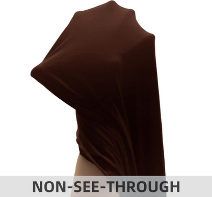 Non-See-Through Premium Jersey Maxi Hijab Head Scarf Wrap for Muslim Women