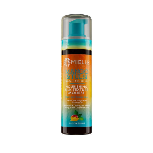 Mango & Tulsi Hair Nourishing Silk Texture Mousse, 7.5 Ounce