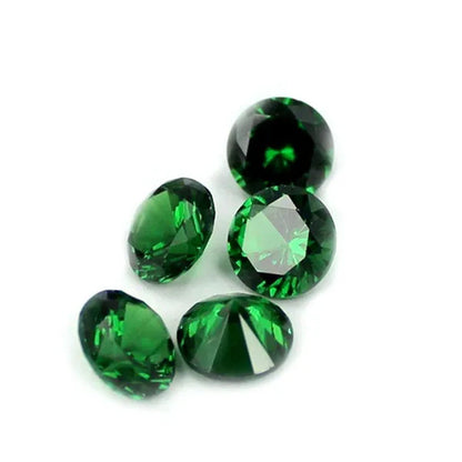 4Mm 50Pcs/Pack Cubic Zirconia Stone Loose Crystal Beads for Jewelry Making Findings