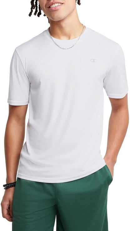 Men'S Tshirt, Sport Tee, Moisture Wicking, anti Odor, Athletic T-Shirt for Men Reg. or Big & Tall - WORLD TIME VISITS