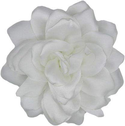 Flower Brooches for Women Satin Fabric Rose Flower Brooches Handmade Flower Brooches Pin for Wedding Party Dance Banquet Ceremony Versatile Floral Accessory for Clothing and Hairstyling Size:4.72In