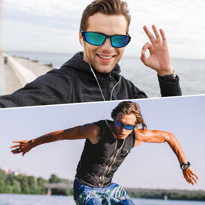 4 Pairs Men Polarized Sunglasses with UV Protection Driving Glasses Sports for Sport Outdoor Activities