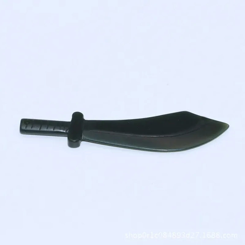 Natural Hetian Jade Sapphire Broadsword Pendant Mini Seiko Carved Qinghai Material Black Sapphire Pendant Mountain Material Jade Sword