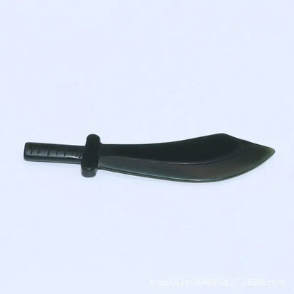 Natural Hetian Jade Sapphire Broadsword Pendant Mini Seiko Carved Qinghai Material Black Sapphire Pendant Mountain Material Jade Sword