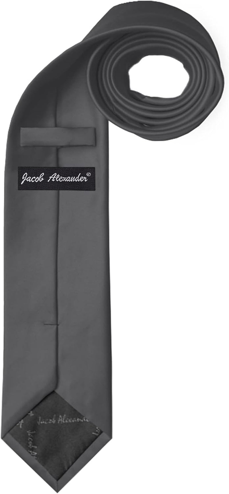 Men'S Extra Long Solid Color Tie - WORLD TIME VISITS
