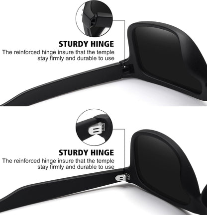Polarized Sunglasses for Men Women Classic Retro Sun Glasses for Driving UV Protection