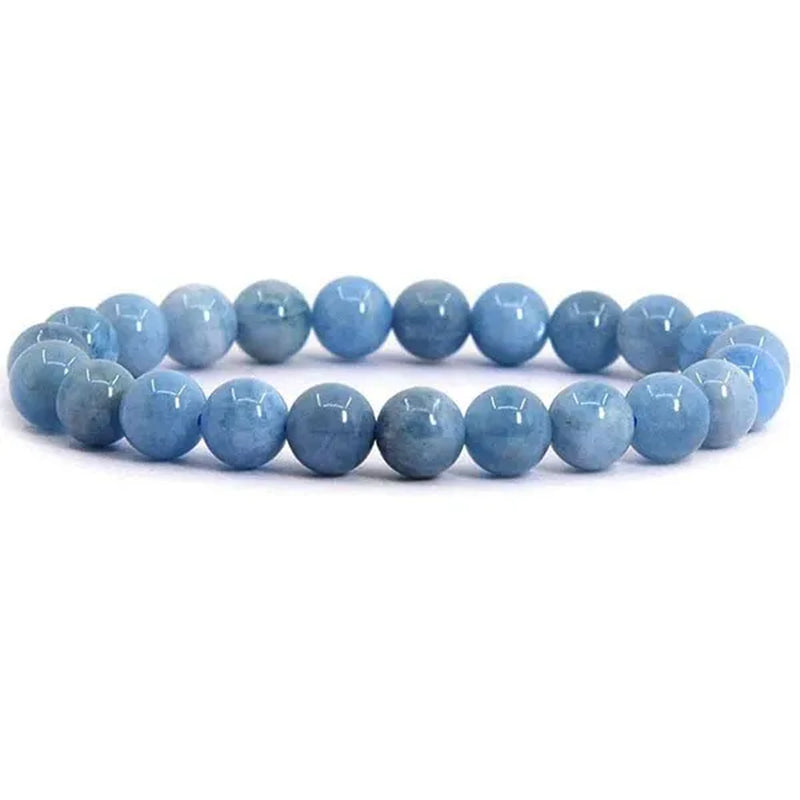 6mm 8mm Natural Stone Chakra Beaded Charm Bracelets Tiger Eye Amethyst Lapis Lazuli Healing Beads Bracelet Women Yoga Jewelry