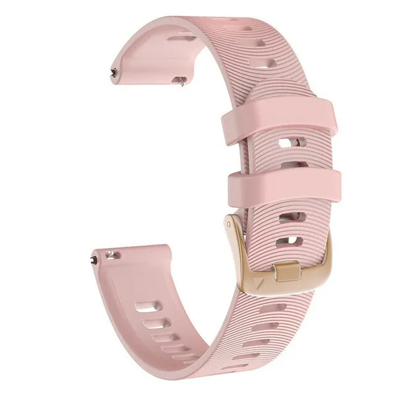 Garmin 245 Sports Watch Silicone Strap, 20mm Sports Bracelet for Forerunner 245M / 645 / Vivoactive3 / Vivomove HR