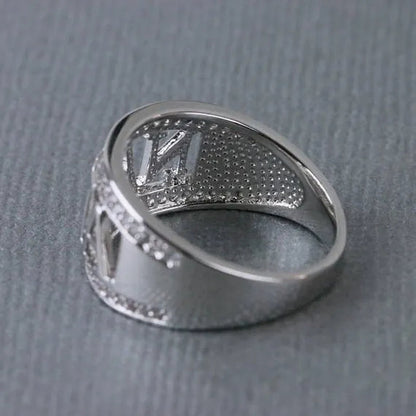 Gift Delicate Nana Ring Brass Cubic Zirconia Diamond Jewelry Grandmother Christmas Gift Birthday Gift