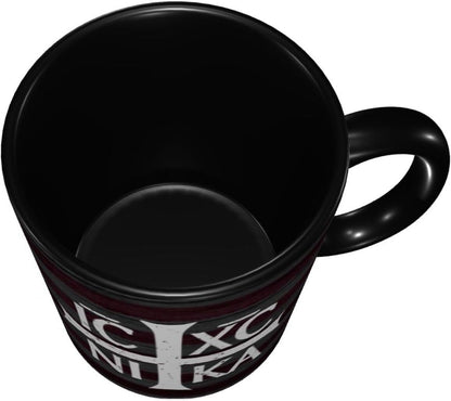 Christian Orthodox Russian Cross Funny Coffe Mug Ceramic Tea Cups Travel Mugs Drink for Work Home Office