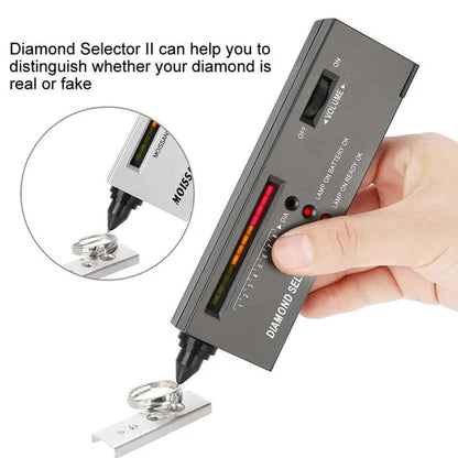 Jewerly Diamond Tester and Moissanite Tester, LED Diamond Detector Selector, Gems Stone Hardness Test Tool Diamond Testers