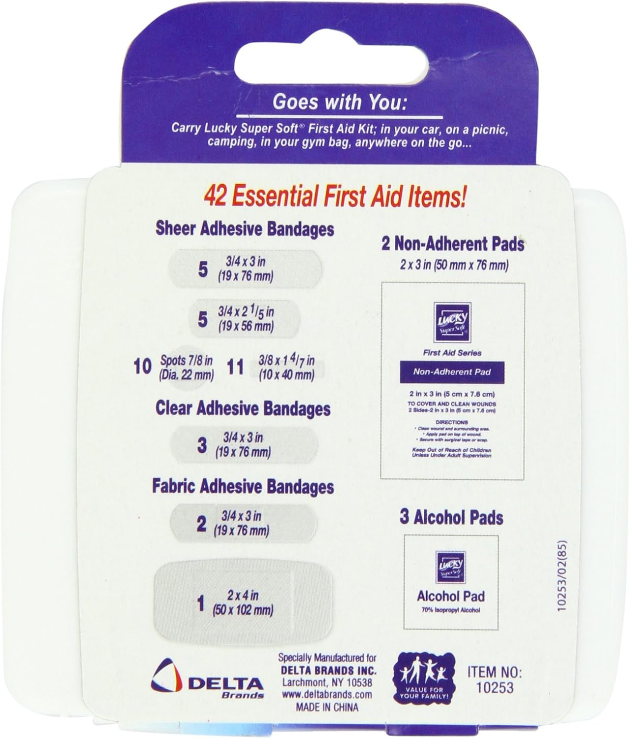 First Aid Kit, 42 Count
