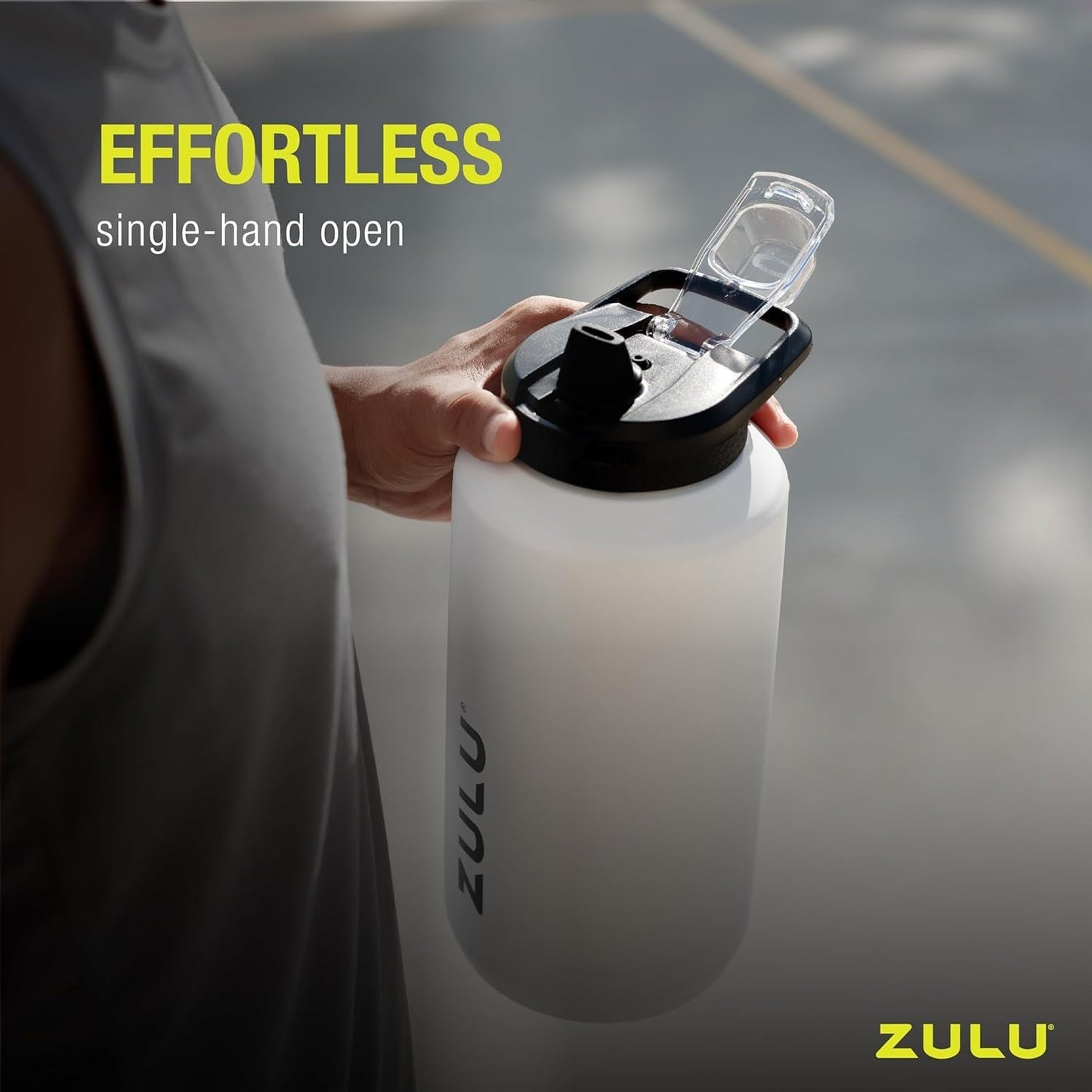 Goals Vacuum Insulated Large Capacity Stainless Steel Water Bottle | Reusable Jug Thermoses with Carry Handle | Leak-Proof Lid | Perfect for Travel, Workout, Gym, Hiking, Camping | 64Oz, 101Oz