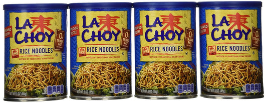 , Rice Noodles, 3Oz Canister (Pack of 4) - WORLD TIME VISITS
