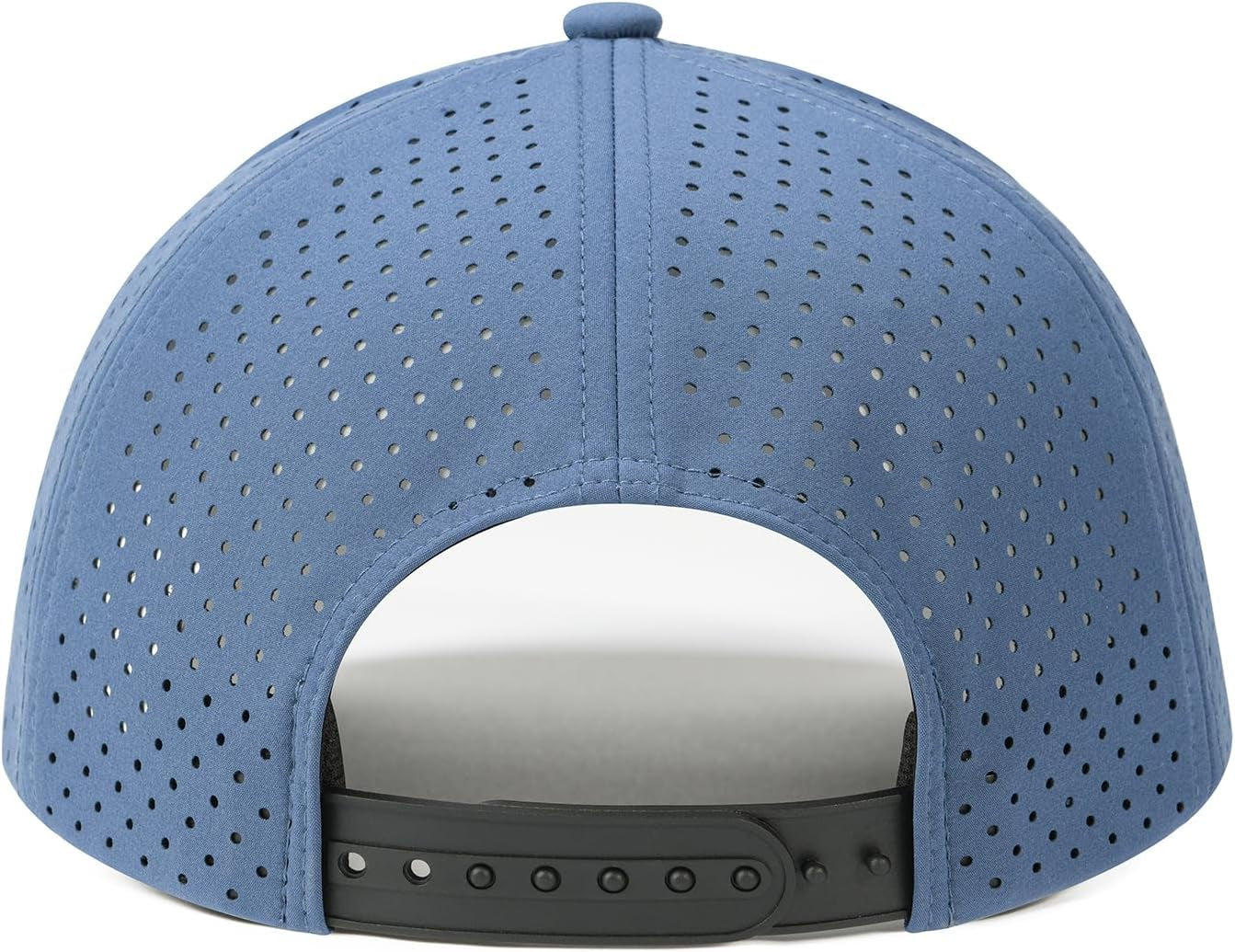 Men Quick Dry Baseball Cap Laser Cut Mesh Ball Curved Brim Snapback Hat