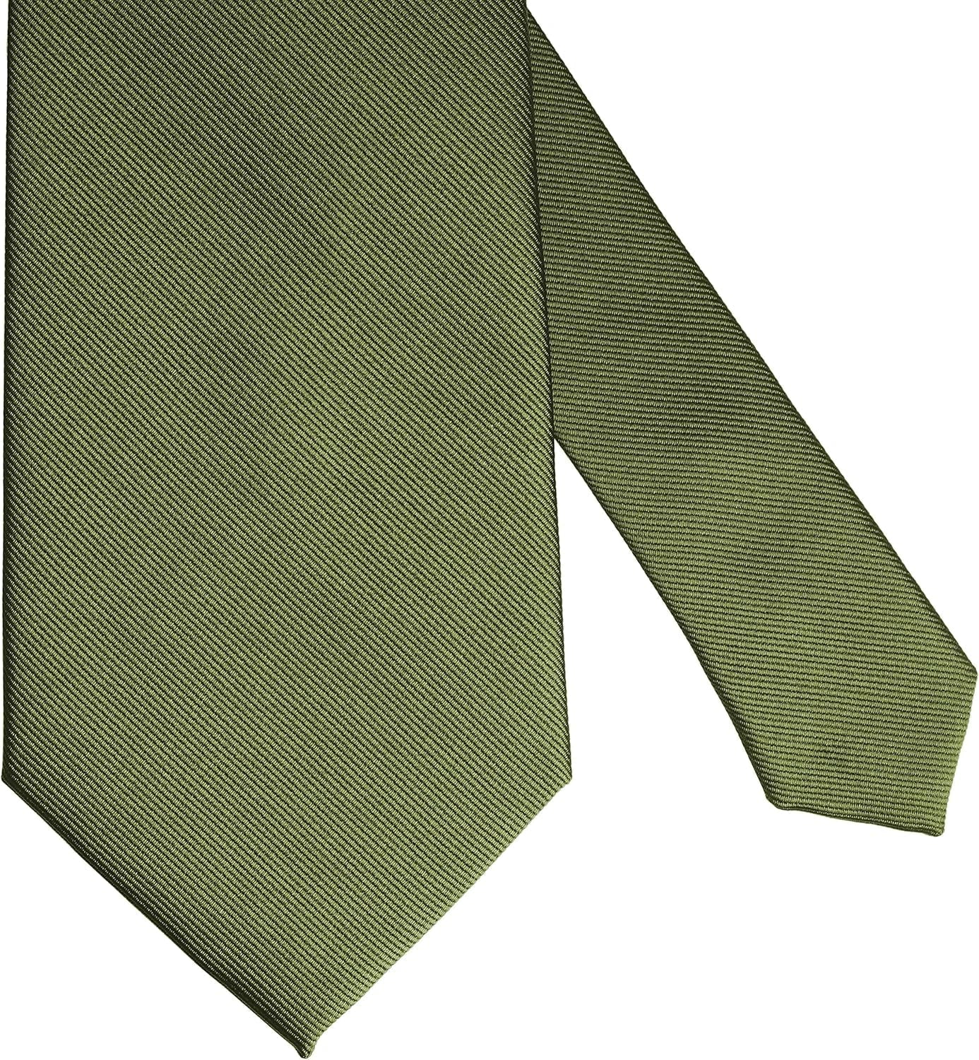 Extra Long Solid Tie for Men Big and Tall, 63 or 70 Inch XL Plain Ties