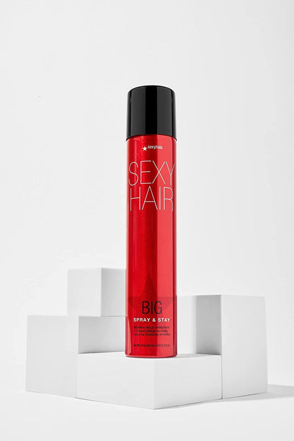 Big Spray & Stay Intense Hold Hairspray | Extreme Hold and Shine | up to 72 Hour Humidity Resistance | All Hair Types