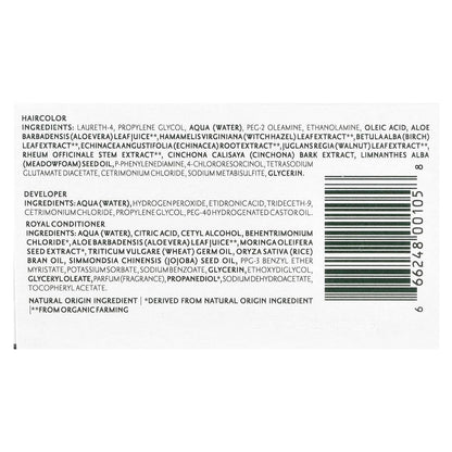Permanent Haircolor Gel, 6N Dark Blonde, Alcohol Free, Vegan, 100% Grey Coverage - 4.56 Oz