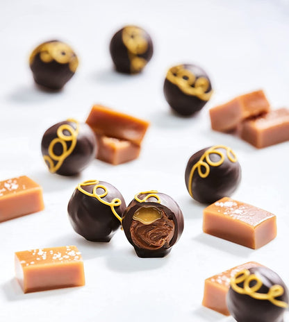 Dark Chocolate Truffles Assorted Chocolate Gift Box, 12 Pc.