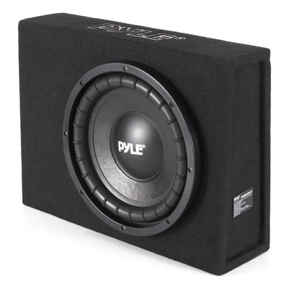 Pyle 12 in 600 Watt Mount Car Audio Subwoofer Box System Seal Design (Open Box)