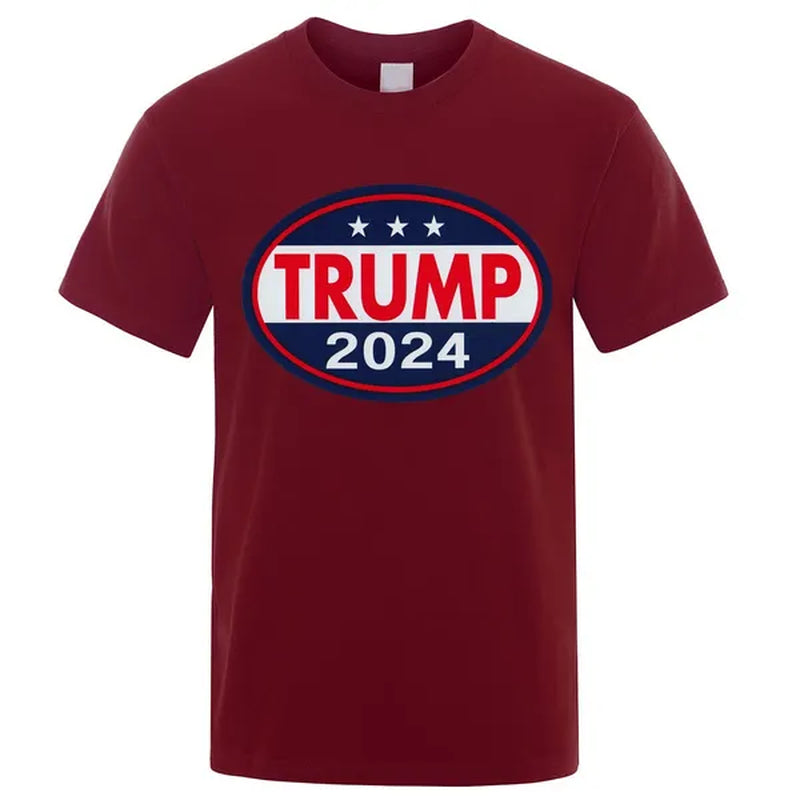 Donald Trump 2024 T-Shirt USA KAG Makes America Great Again Presidential Short Sleeve Tshirt Tops