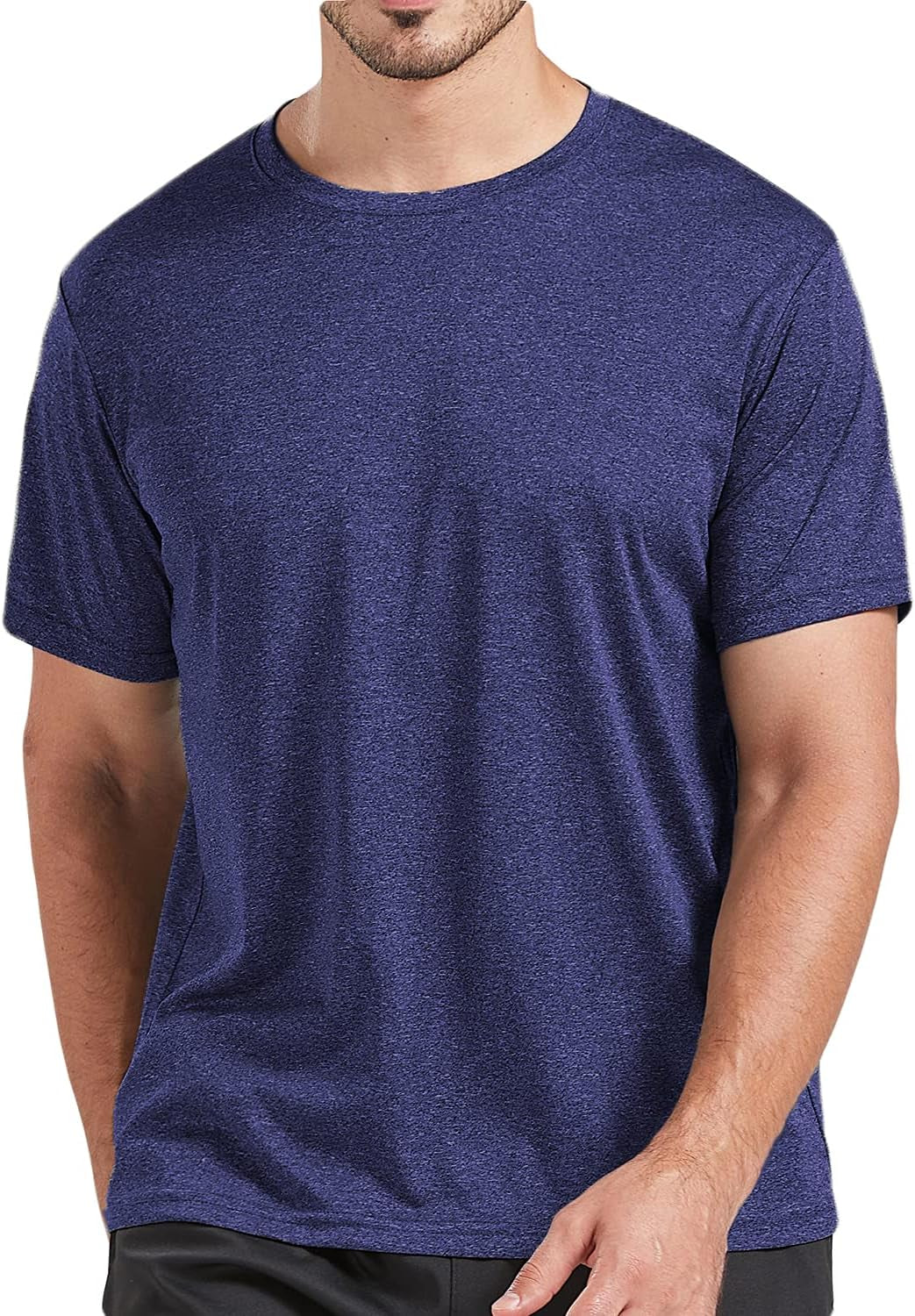 5 Pack Men'S Dry Fit T Shirts Athletic Running Gym Workout Short Sleeve Tee Shirts for Men - WORLD TIME VISITS