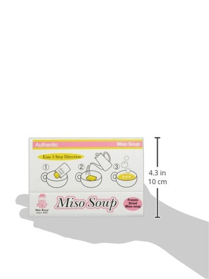 Freeze Dried Authentic Soup Miso, 0.27 Ounce (Pack of 12)