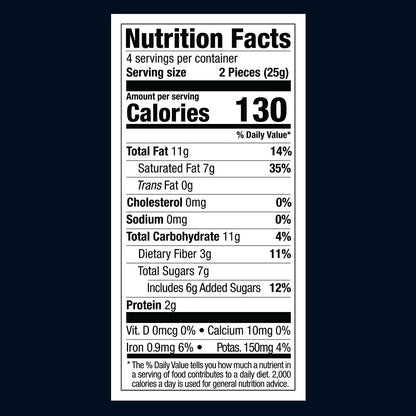 Intense Dark Chocolate Bar, 72% Cacao, Valentine’S Day Chocolate Gifts, 3.5 Oz Bar
