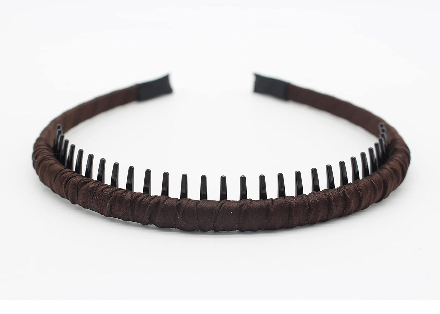 4Pcs Hairbands for Women, Non-Slip Zig Zag Headbands, Adjustable Teeth Comb Hair Hoop, Daily Use, Yoga, Spa, Parties, Resin Cotton Blend
