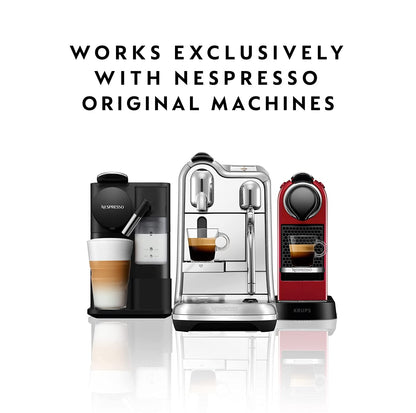 Capsules Originalline, Espresso Variety Pack, Medium Roast Espresso Coffee, 100 Count Espresso Coffee Pods, Brews 3.7 Ounce and 1.35 Ounce (ORIGINAL LINE ONLY)