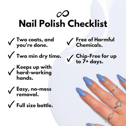 Glitter Nail Polish Set for Women (UNDER the SEA) - Ocean Blue Nail Polish Set for Girls | Quick Dry & Long Lasting Nail Polish Kit for Home DIY Mani Pedi | Made in Usa,13.5Ml (Set of 5)