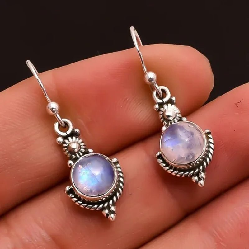 Delysia King Rainbow Moonstone Jewelry Earrings - WORLD TIME VISITS