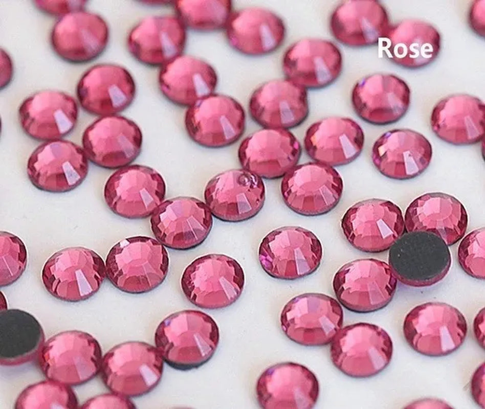 SS6-SS30 High Quality  Hotfix Rhinestone Hot fix Diamond Iron On Rhinestones for DIY