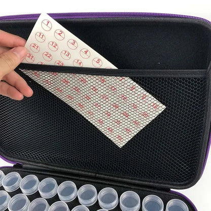 Diamond Painting Storage Box Container with Accessories Tools Kits for Beads Diamonds Rhinestones Storage