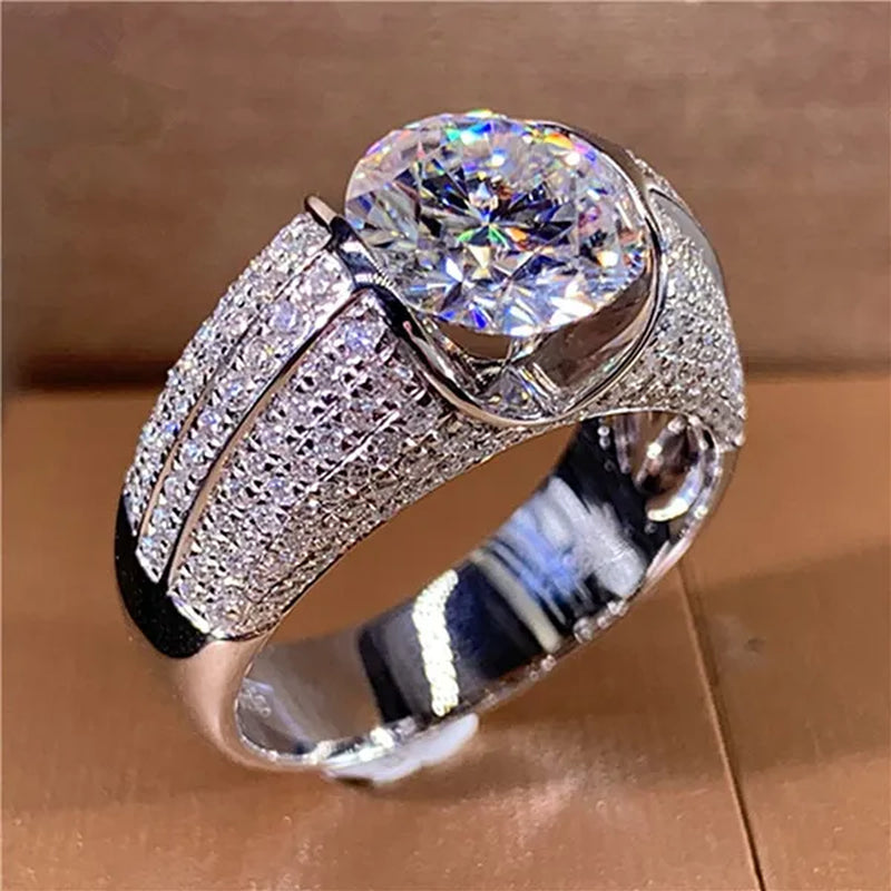 Fashion Women Wedding Ring Beautiful Bride Engagement Party Gifts