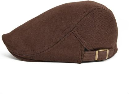 Men Newsboy Cap Cotton Flat Ivy Gatsby Driving Hat