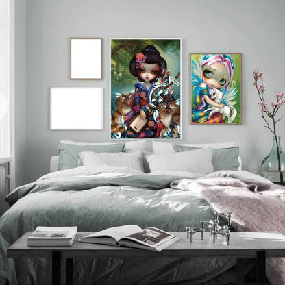 Diamond Painting Kits for Adults, DIY Full Round Drill Diamond Art  Diamond Painting By Numbers Kits Arts and Crafts for Home Wall Decor