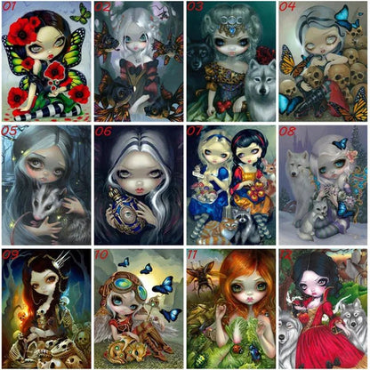 Diamond Painting Kits for Adults, DIY Full Round Drill Diamond Art  Diamond Painting By Numbers Kits Arts and Crafts for Home Wall Decor