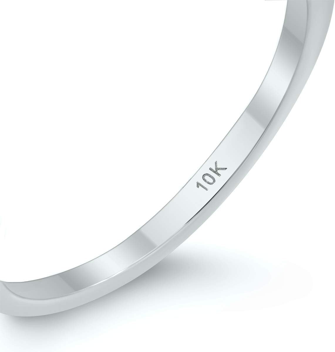 Diamond Three Stone Ring Available in 10K White Gold (1/2Ctw - 1 1/2Ctw)
