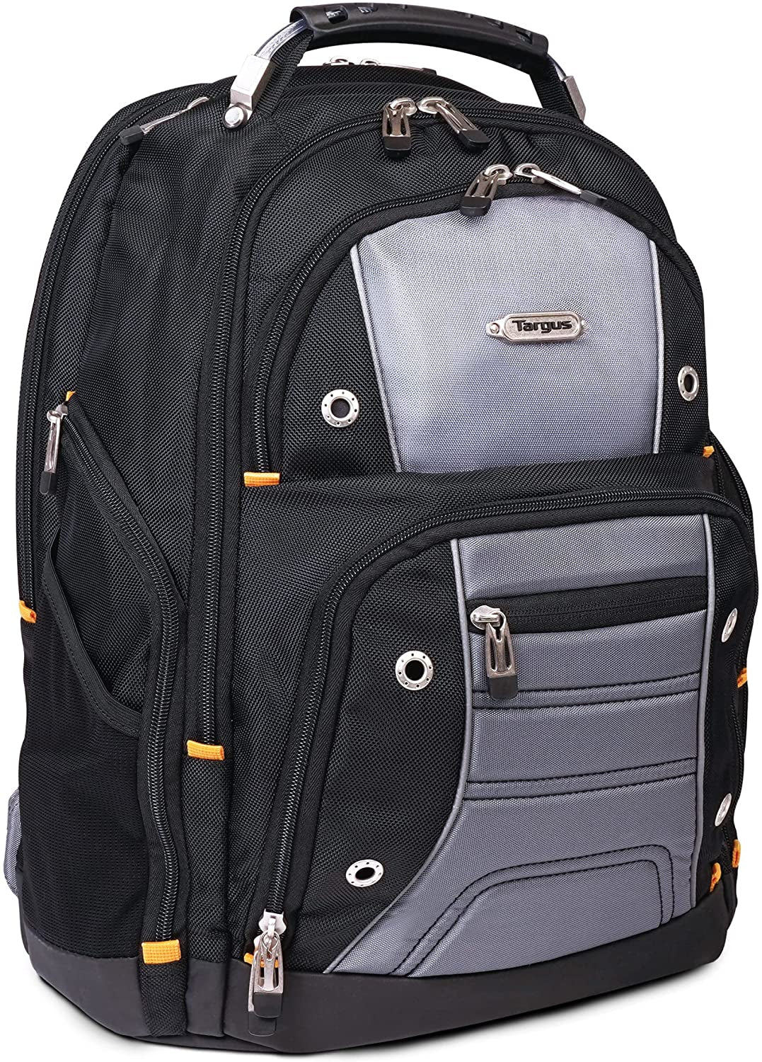 Drifter II Laptop Backpack, Black/Gray – Backpack for Men for Business and Travel, Durable Water - Resistant Material, Fits up to 17" Laptops (TSB239US) - WORLD TIME VISITS