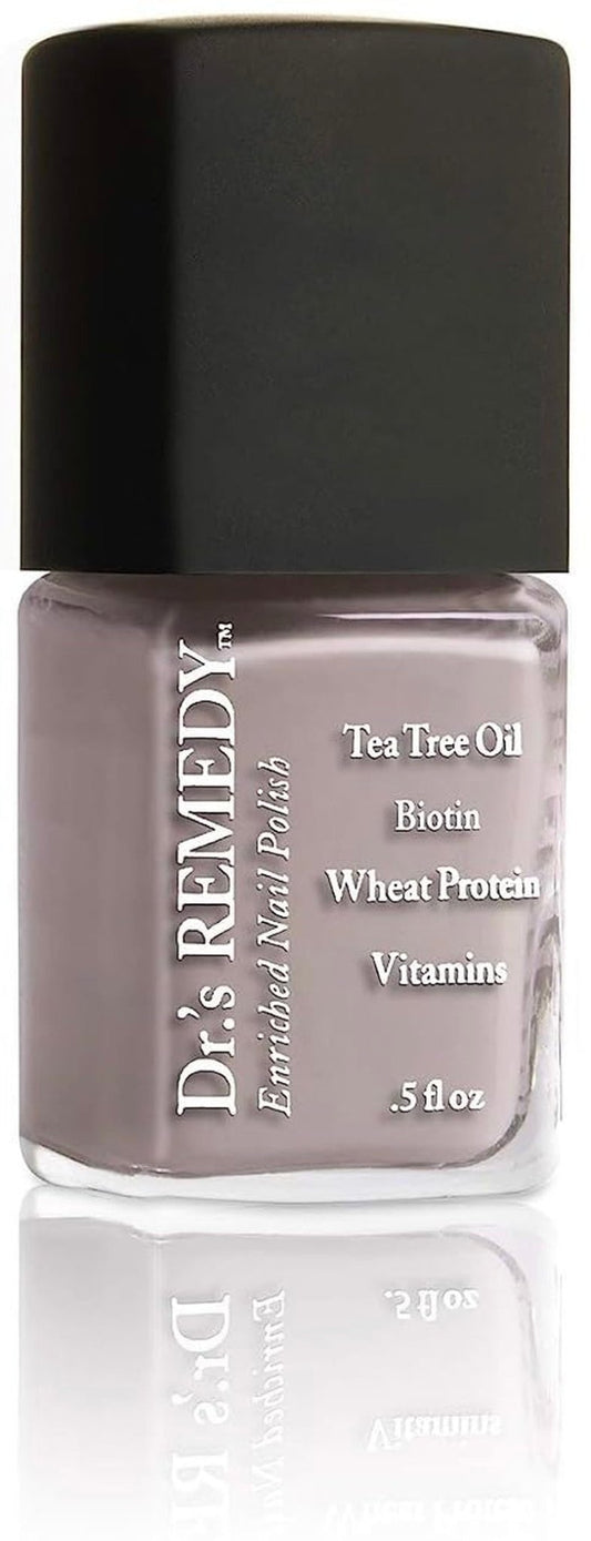 Dr’S Remedy Enriched Nail Polish: Non Toxic, All Natural, and Organic - Doctor Formulated: Strengthens, Restores, Heals, and Protects '24 - Free' - KINETIC Khaki - WORLD TIME VISITS