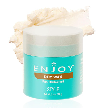 Dry Wax (2.1 OZ) – Non - Greasy, Pliable Hair Wax - WORLD TIME VISITS