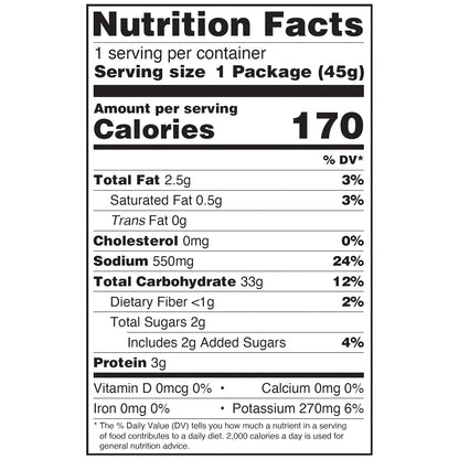 Gluten Free Garlic & Vegetable Instant Rice Noodle Soup, 1.6 Oz