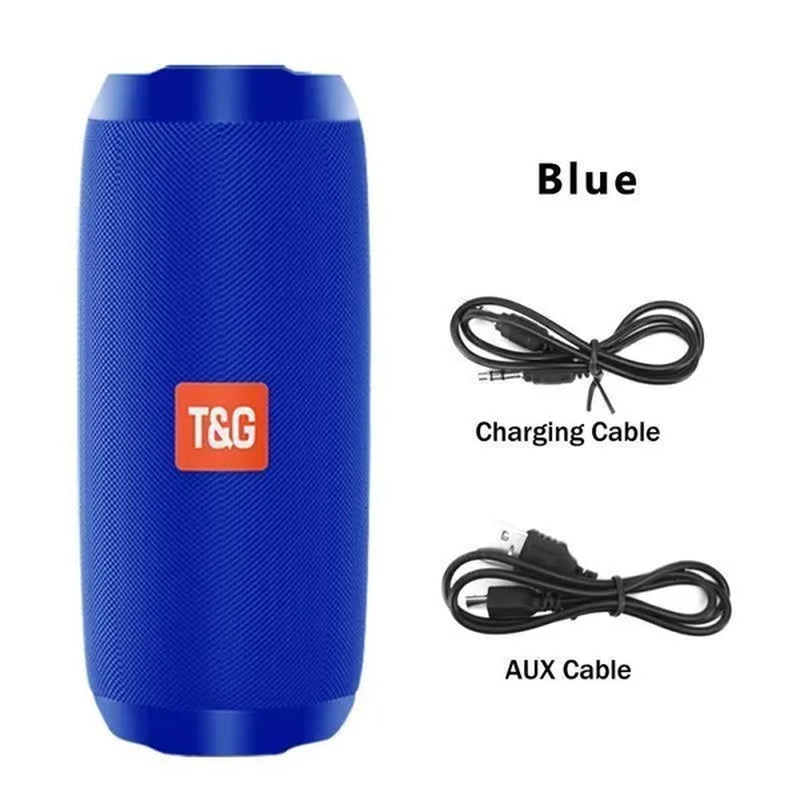 Bluetooth Speaker Outdoor Portable Waterproof Wireless Audio Multifunction Stereo Bass USB/TF/FM Radio Loud