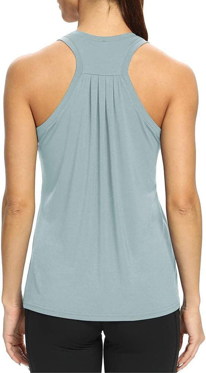 Tops Gray Blue