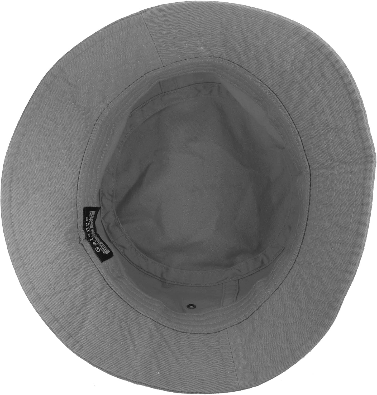 Solid Color 100% Cotton Bucket Hat for Women and Men Packable Travel Summer Beach Hat