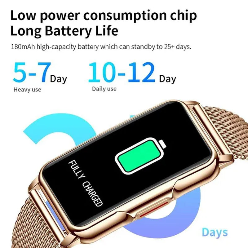 LIGE 2023 Newest 1.47-inch Full Touch Sports Smart Bracelet Watch for Men and Women Fitness Tracker Health Monitors IP67 Waterproof Smart Wristbands Montre Connecter
