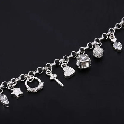 Fashion Jewelry 925 Silver Chain Bracelets for Men or Women